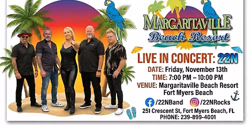 22N at Margaritaville Ft Myers Beach