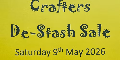 Wroughton Crafters De-Stash Sale
