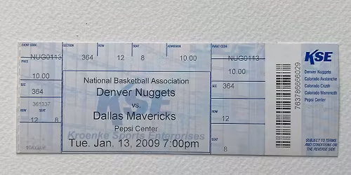 Denver Nuggets at Dallas Mavericks at American Airlines Center - TX