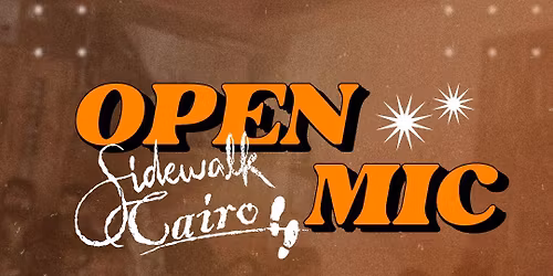 SideWalk Cairo - Open Mic Night