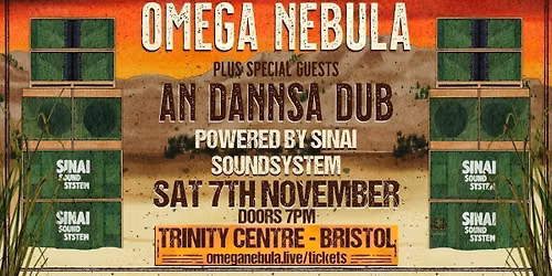 OMEGA NEBULA Live @ Trinity Centre, Bristol 07\/11\/26
