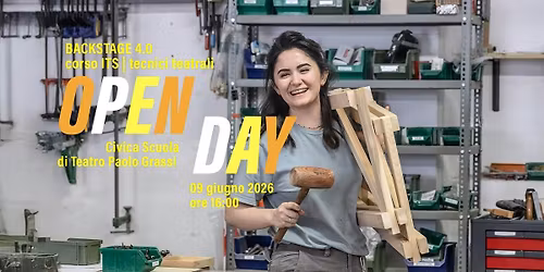 OPEN DAY in presenza - Presentazione del Corso ITS | Tecnici teatrali