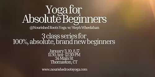 Yoga For Absolute Beginners