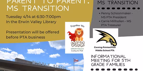 Parent to Parent - MS Transition