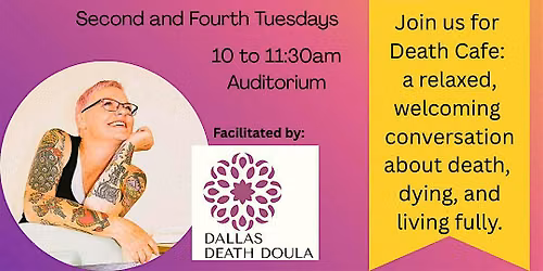 Death Cafe at Preston Royal Library