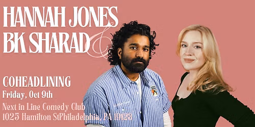 BK Sharad & Hannah Jones (Netflix is a Joke)