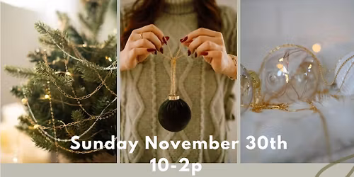 Shop Small (a day late) Sunday!