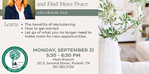 Declutter Your Home and Find More Peace