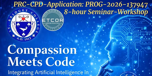 Compassion Meets Code: St. Bridget and ETCOR Partners for a PRC-CPD-Applied Seminar-Workshop on AI