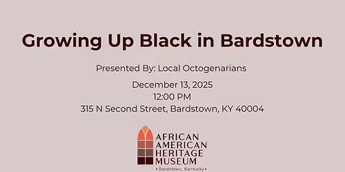 Growing Up Black in Bardstown