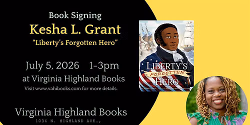 Book Signing with Kesha L. Grant!