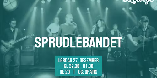 Live musikk med Sprudlebandet @ O'Learys S\u00f8gne