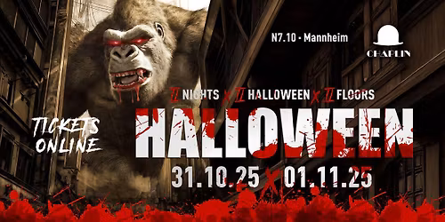 "2 NIGHT x 2 HALLOWEEN x 2 FLOORS"