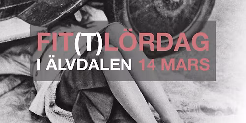 FIT(T)LÖRDAG & TJEJKVÄLL MED STAND UP 🩷