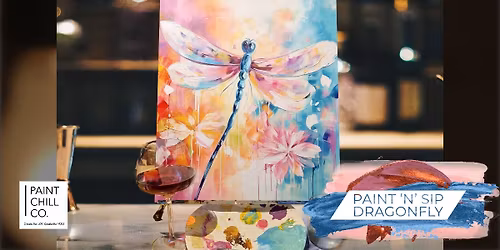 Portsmouth Paint \u2018n\u2019 Sip - \u201cDragonfly\u201d