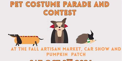 Pet Parade and Costume Contest
