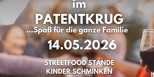  Gro\u00dfe Vatertags-Streetfood-Feier im Patentkrug \u2013 Eintritt frei! \ud83c\udf7b\ud83c\udfb6