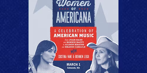 Women of Americana: A Celebration of American Music with Cristina Vane & Brennen Leigh