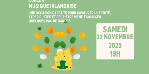 Soir\u00e9e musique irlandaise
