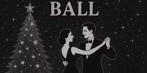 Christmas Black and White Ball