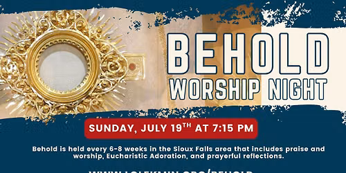Behold Worship Night