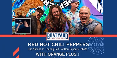 LIVE MUSIC: Red Not Chili Peppers with Orange Plush