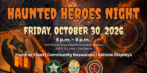Haunted Heroes Night - Trunk or Treat