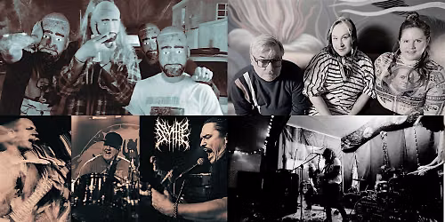 Ratio record label launch with Going 2 Hell, Lean Meats, Sythe, and Rhys