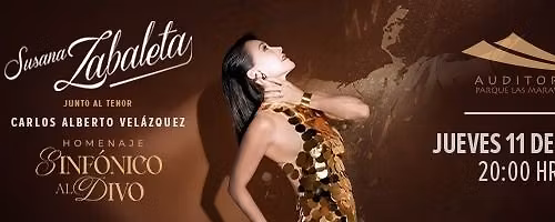 HOMENAJE AL DIVO CON SUSANA ZABALETA