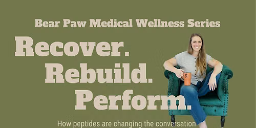 Recover. Rebuild. Perform. How peptides are changing recovery & longevity