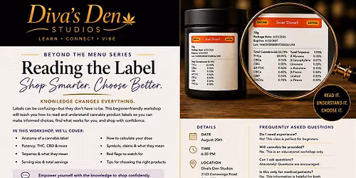 Beyond the Menu: Reading the Label