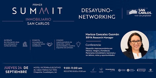 Primer Summit Inmobiliario San Carlos
