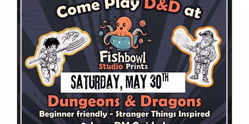 D&D Event: A Stranger Things Themed Adventure