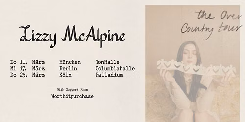 Lizzy McAlpine | K\u00f6ln