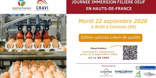 Journ\u00e9e immersion fili\u00e8re oeufs - Labels de qualit\u00e9