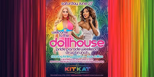Pride Weekend (Saturday) Bottomless Drag Brunch