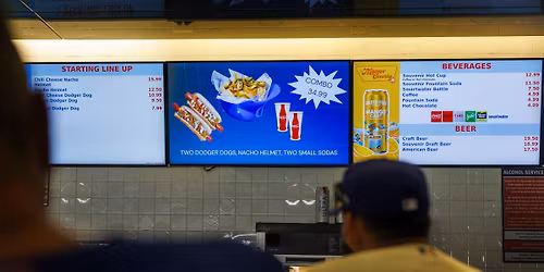 Parking Chicago Cubs at Los Angeles Dodgers