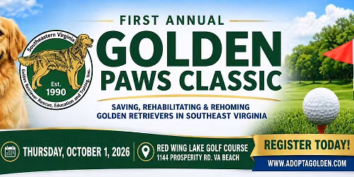 First Annual Golden Paws Classic Golf Tournament