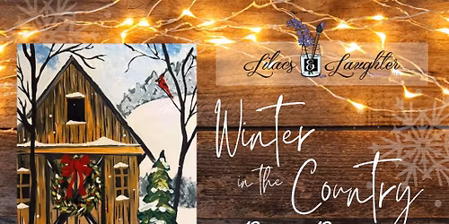 Winter in the Country Paint Party