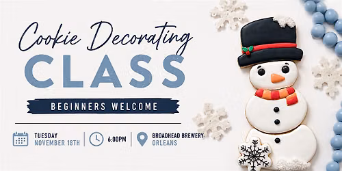 Frosted & Fabulous Cookie Decorating Class
