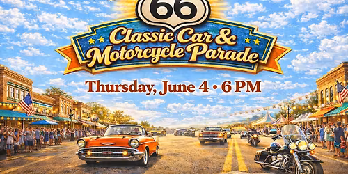 Parade \u2022 Route 66 Summerfest Classic Car & Motorcycle Parade