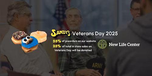 Sandy's Veterans Day 2025 with New Life Center