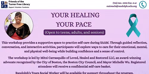 Your Healing Your Pace (SAAM)