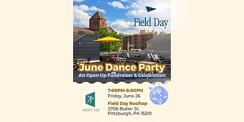 June Dance Party: An Open Up Fundraiser & Celebration