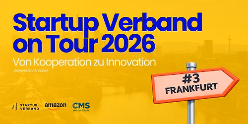 Startup-Verband on Tour 2026: Frankfurt