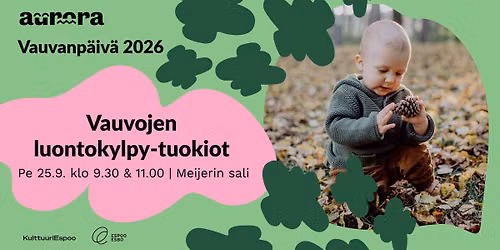 Vauvanp\u00e4iv\u00e4 | Luontokylpy-tuokiot