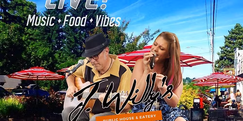 Sarah Lodge Duo at J Willy's Outdoor Patio for Willamette Summer Market - All Ages