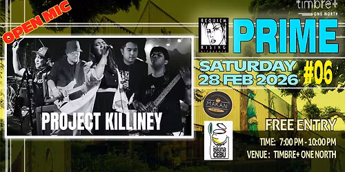 RRSG's PRIME #06 Timbre+ One North (Open Mic Sessions)