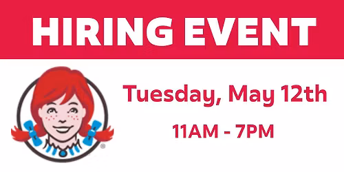Wendy's Hiring Event - McDonough, GA 
