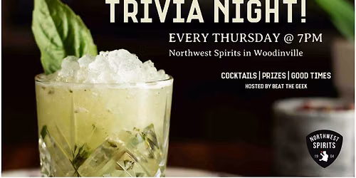 Trivia Thursdays at Northwest Spirits Woodinville